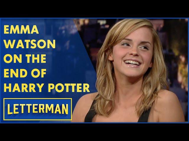 Emma Watson Talks About Harry Potter Ending | Letterman