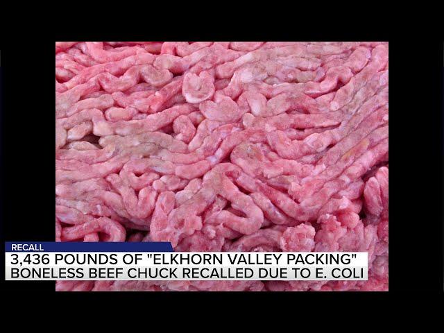 Beef shipped to 9 states recalled over E. coli concerns