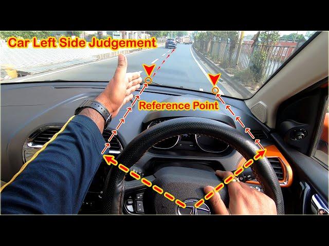 Car Left and Right Side Judgement Driving Lesson on City Road