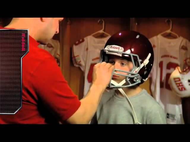 Riddell Revolution® Speed Youth   Helmet Fitting Guide