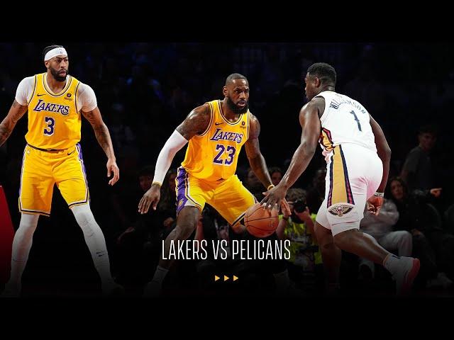 2024 NBA Play-In Tournament: Lakers vs Pelicans | April 16, 2024