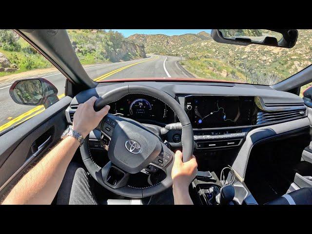 2025 Toyota Camry SE - POV First Driving Impressions