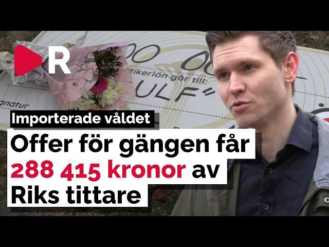 "Ulfs" hus sprängdes av gäng – Här får han 288 000 kronor av Riks tittare