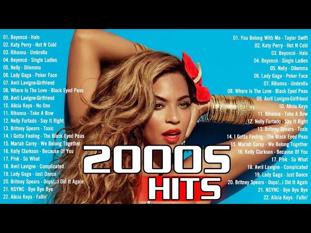 Best Of 2000s |  P!nk , Pitbull, Pharrell Williams, Eminem, Jennifer Lopez, Rihanna, Beyoncé