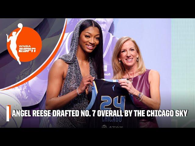  BAYOU BARBIE ANGEL REESE SELECTED NO. 7 OVERALL BY THE CHICAGO SKY  | WNBA Draft