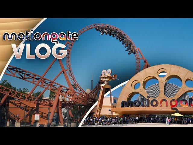 Visiting the World Class Motiongate Theme Park in Dubai! (w/Ride POV's) Coastin' the Desert Ep. 9