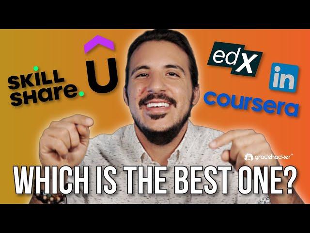 Top 5 Online Learning Platforms 2024 | Review of Coursera / SkillShare / Udemy / EdX / LinkedIn