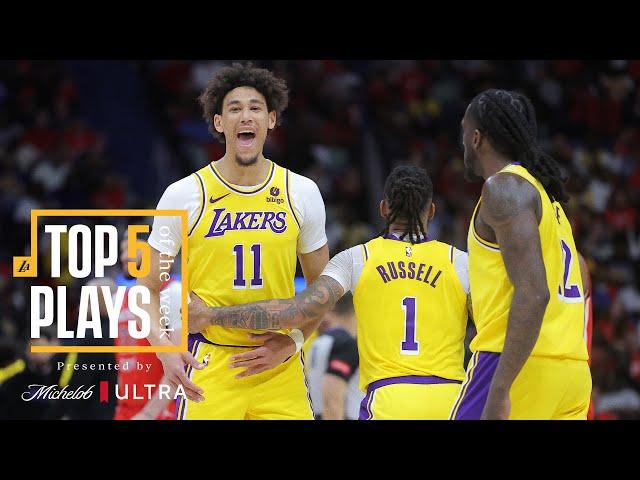 Top 5 Lakers Plays of the 2024 Play-In Tournament