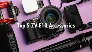 Top 5 Accessories for the Sony ZV-E10