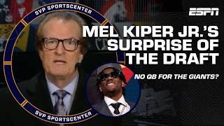 Mel Kiper Jr.'s SURPRISE OF THE DRAFT  New York Giants didn't take J.J. McCarthy | SC with SVP