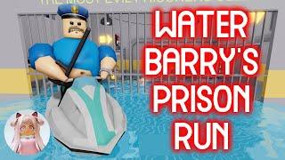 WATER BARRY'S PRISON RUN! (Obby) - Roblox Gameplay Walkthrough Easy Mode No Death [4K]