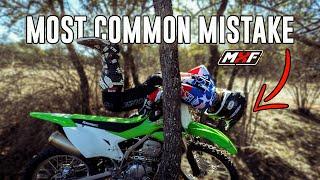 The Most Common Off-Road/Trail Riding Mistake