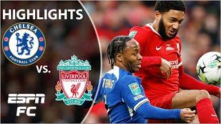 EXTRA TIME THRILLER!  Chelsea vs. Liverpool | Carabao Cup Highlights | ESPN FC