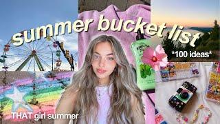 summer bucket list  100 ideas for having the best summer ever