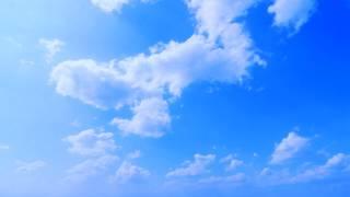 آسمان آبی عمیق - تایم لپس ابرها - فیلم رایگان - Full HD 1080p