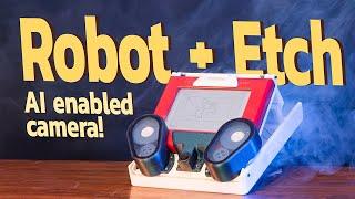Building the Worlds First Etch-a-Sketch Camera!