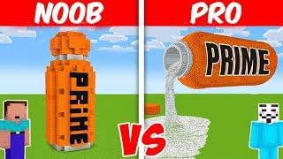 NOOB vs PRO: PRIME HAUS BAU CHALLENGE in Minecraft!