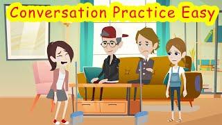 Learn English Speaking Easily Quickly | English Conversation Practice Easy