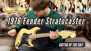 1976 Fender Stratocaster Hardtail Natural | Guitar of the Day