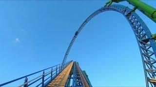 Hyper Coaster Ride at The Land of Legends Theme Park in Antalya