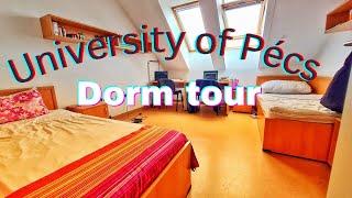 University of Pécs Dorm Tour | Szanto & Borzokany Dormitories