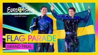 Flag Parade | Eurovision 2024 | #UnitedByMusic 