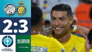 Mit Ronaldo-Tor: Al-Nassr sichert sich spät drei Punkte! | Al-Okhdood - Al-Nassr FC