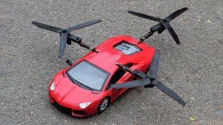 How to make a Airplane - Aeroplane Car - Lamborghini - flying drone car