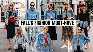 10 Reasons Why You NEED A Jean Jacket | Fall Fashion Trends 2021