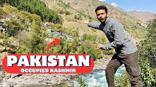 Went to see PAKISTANOccupied Kashmir in Last Village of INDIA 