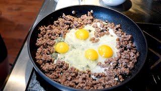 How to make Ground Beef and Eggs + Clouds PERFECT Instant Pot