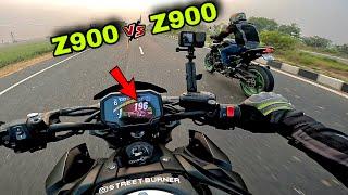 Kawasaki Z900 vs Z900 | Crazy Super Sunday Ride | Close Calls | Pure Adrenaline Rush 