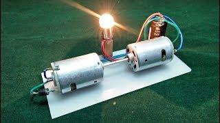 How To Make Generator Free Energy With Dc Motor 200% Free Energy Use Free Electricity