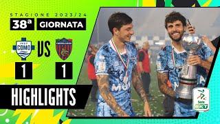 Como vs Cosenza 1-1 | Il sogno Serie A si avvera per i comaschi | HIGHLIGHTS SERIE BKT 2023 - 2024