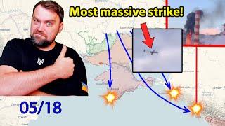 Update from Ukraine | 100 drones! The most massive Ukrainian Drone Strike. Ruzzia blacked out