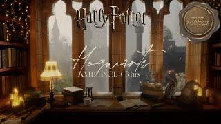 Winter at Hogwarts Ambience ˖° Harry Potter ASMR Study Ambience + Music