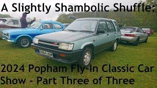 A Slightly Soggy Shambolic Shuffle: Popham Fly-In Classic Car Show 2024 - Part Three of Three