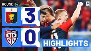GENOA-CAGLIARI 3-0 | HIGHLIGHTS | The Grifone score three without reply | Serie A 2023/24