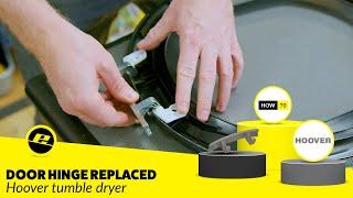 How to Replace the Door Hinge on a Hoover Tumble Dryer