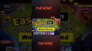 Payback Time World Record | Clash of Clans #shorts  #supercell #coc #ClashWithHaaland #clashofclans