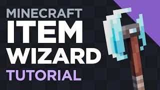 Minecraft Item Wizard - How To Make An Item