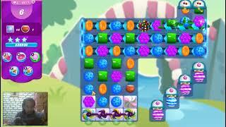 Candy Crush Saga Level 6211 - Sugar Stars, 17 Moves Completed