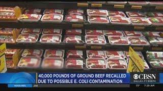 More Than 42K Pounds Of Ground Beef Sold At Walmart & Other Stores Recalled Because E. Coli Fears