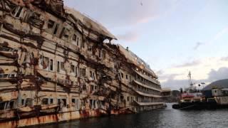 Costa Concordia as it looks today (January 2014)