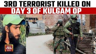 Another Terrorist Killed In Encounter In Jammu-Kashmir's Kulgam | India Today News