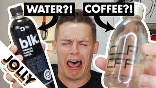 첫 투명한 커피와 까만 물 먹방!!!