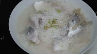 Making teochew fish porridge in 10mins | @cookingahpa