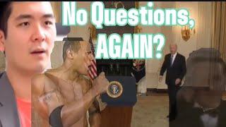 President Joe answers no questions...AGAIN?