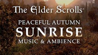  The Elder Scrolls Music & Ambience | Autumn in Skryim, Stunning Scenes in 4K