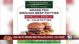 Ground beef products recalled over contamination concerns